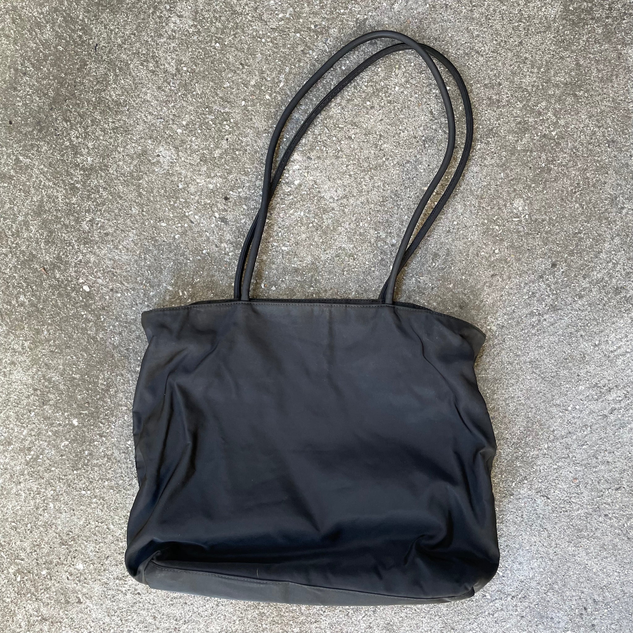 Prada Nylon Black Tote Bag