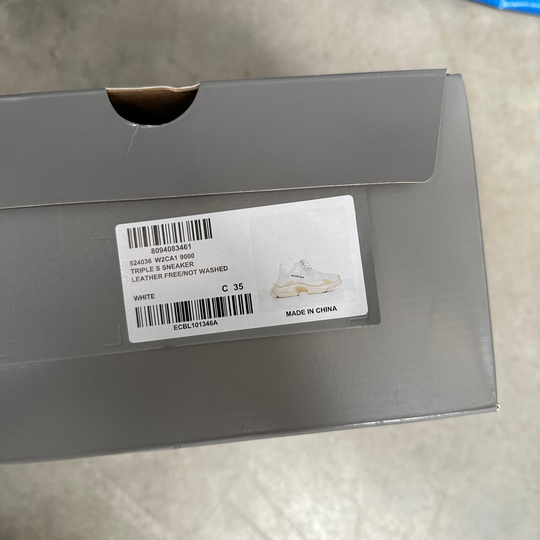 Balenciaga Triple S White
