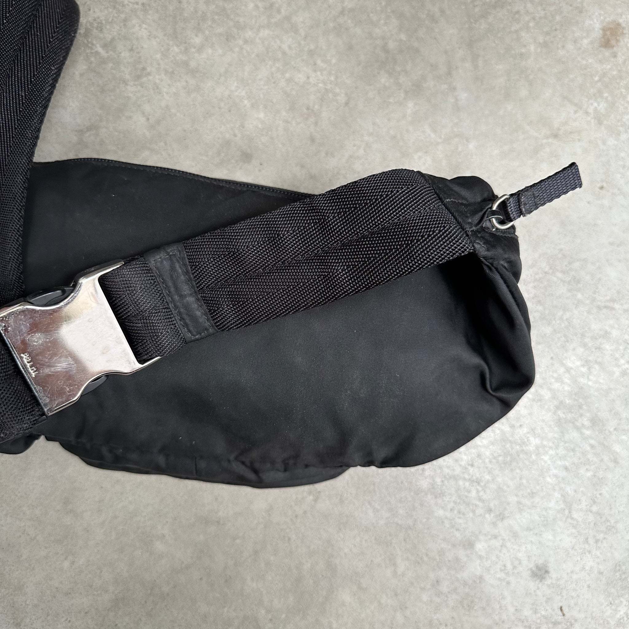 Prada Nylon Black Belt / Bum Bag
