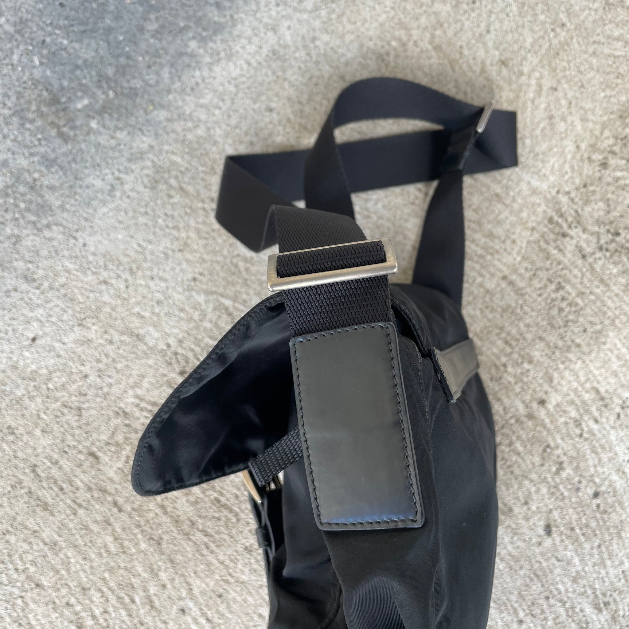 Prada Black Messenger Bag