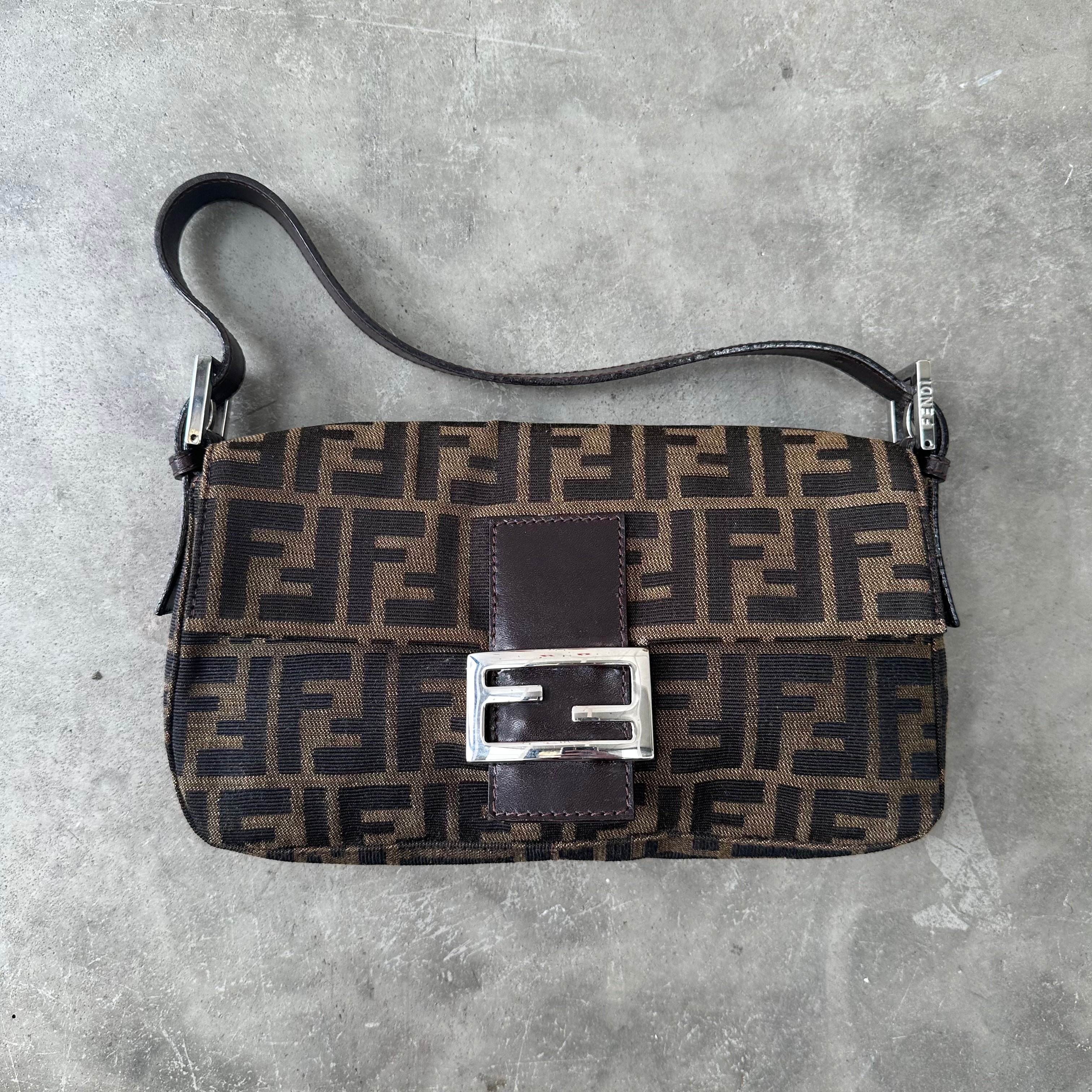 Fendi Mini Pochette Shoulder Bag Canvas – Curated by Charbel