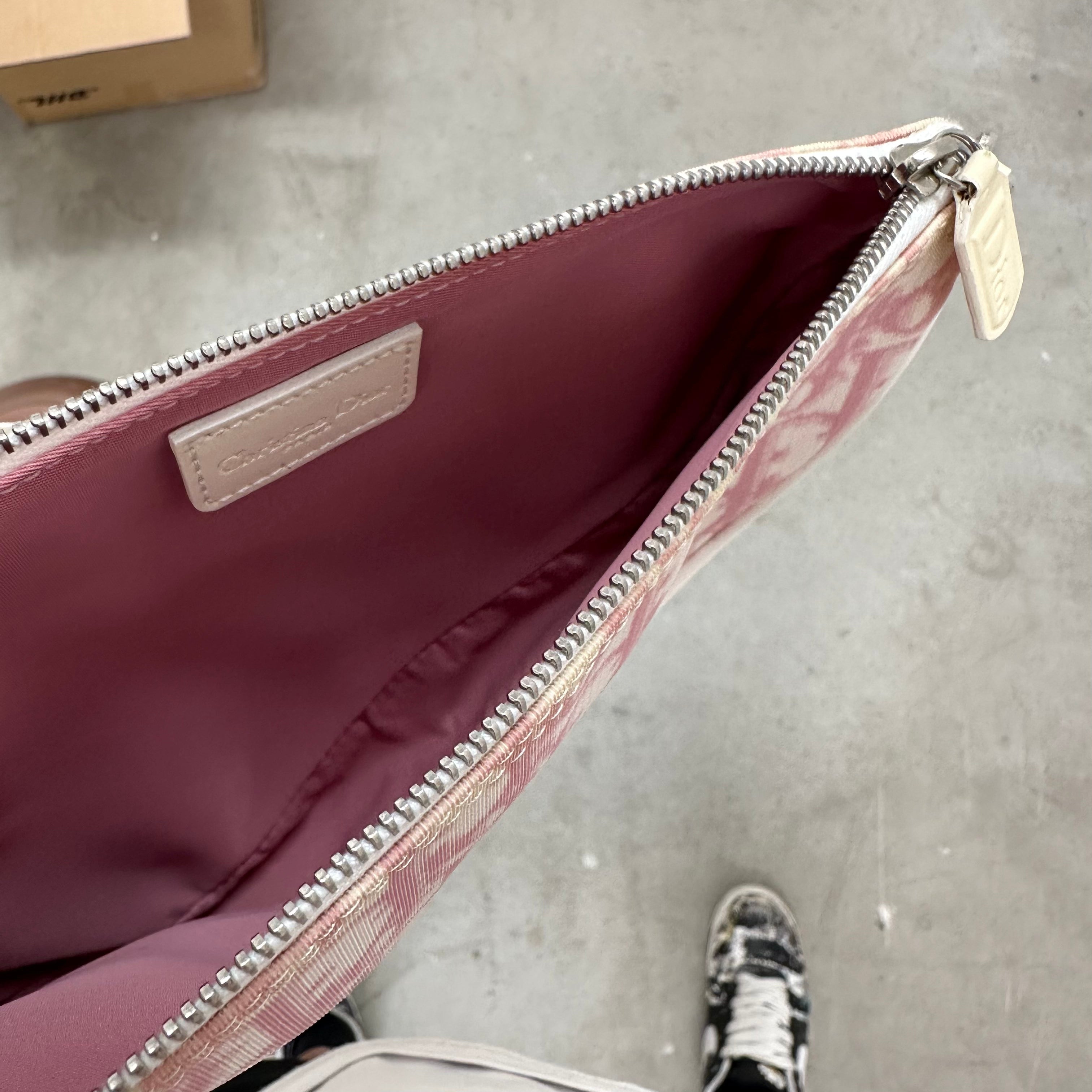 Dior Trotter Saddle Bag Pink