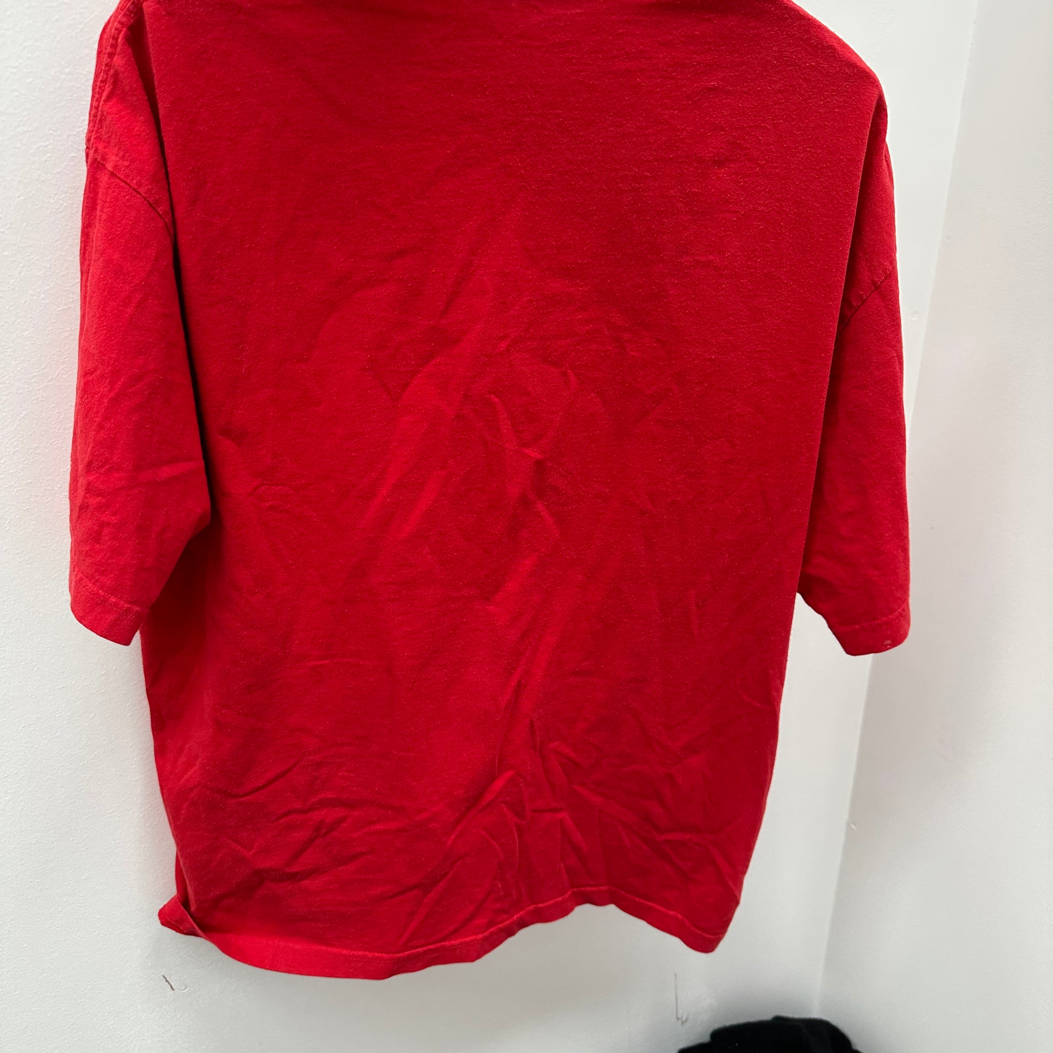Balenciaga Red BB T-Shirt (Size L)