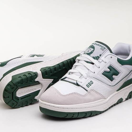 New Balance 550 Green White