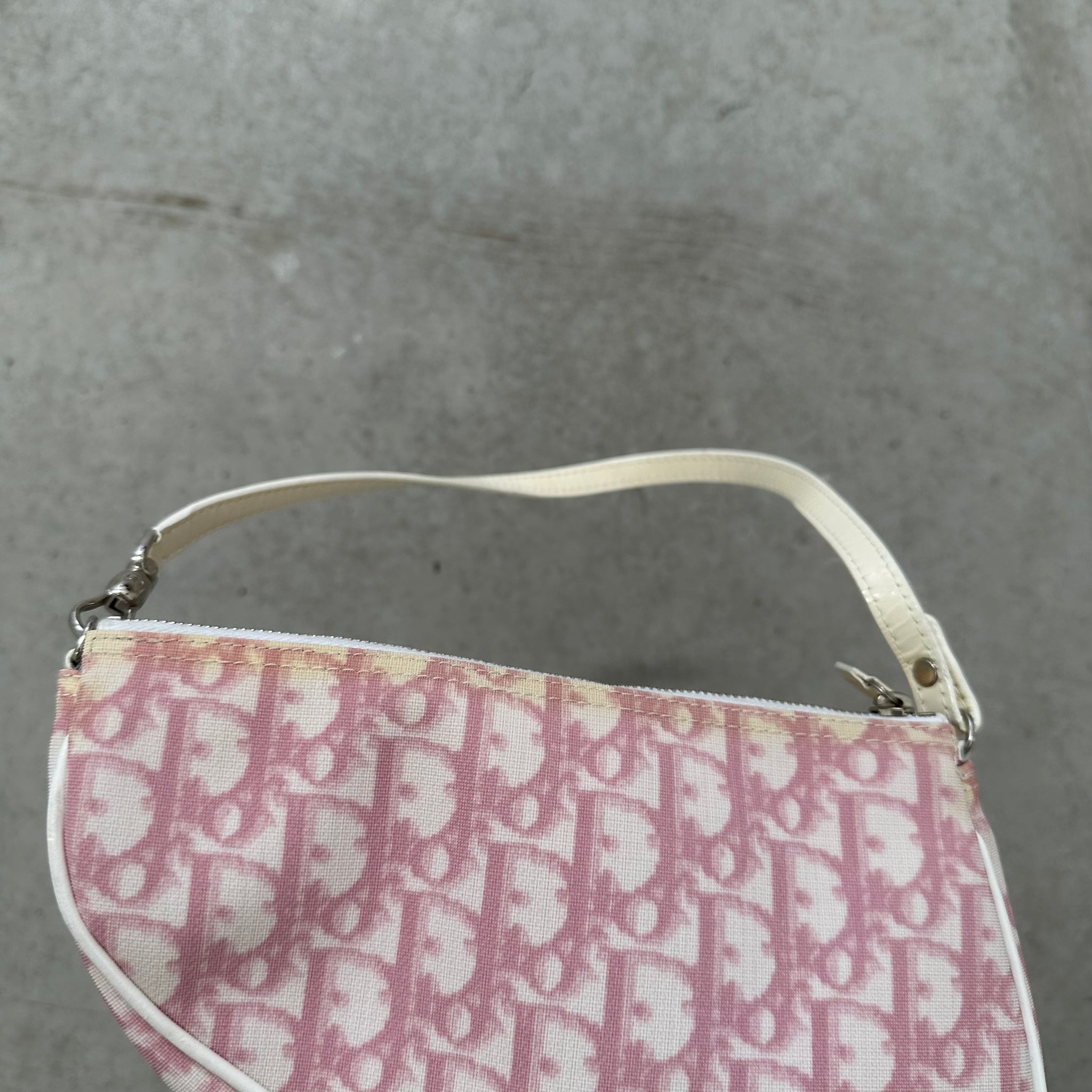 Dior Trotter Saddle Bag Pink