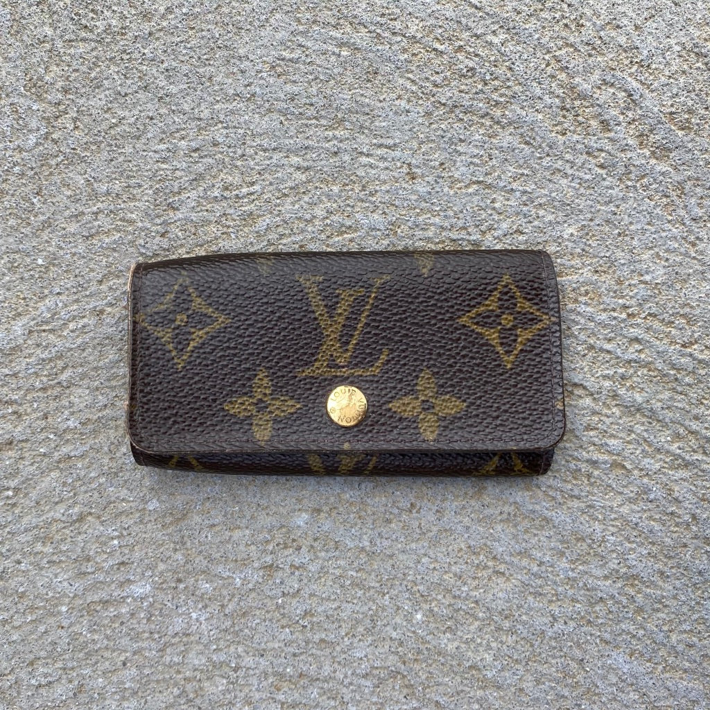 Vintage Louis Vuitton Monogram 4 Key Holder Wallet